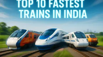 Top 10 Fastest Trains in India 2025